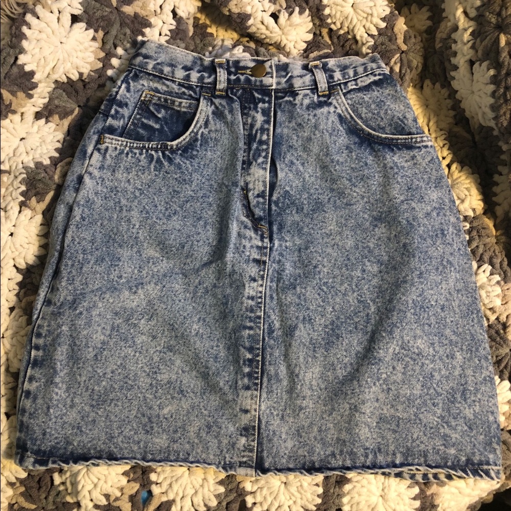 Women’s Vintage Denim Skirt